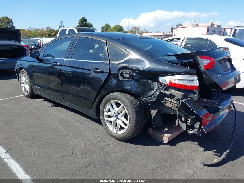 Vin: 3fa6p0h75gr123266, lot: 46728431, ford fusion se 20163