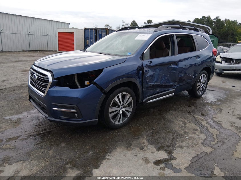 Vin: 4s4wmard3k3451026, lot: 46728457, subaru ascent touring 20192