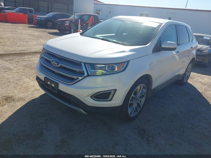 Vin: 2fmpk4k94gbb15202, lot: 46728487, ford edge titanium 20162