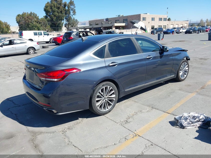 Vin: kmhgn4je0hu190576, lot: 46728496, genesis g80 3.8 20174