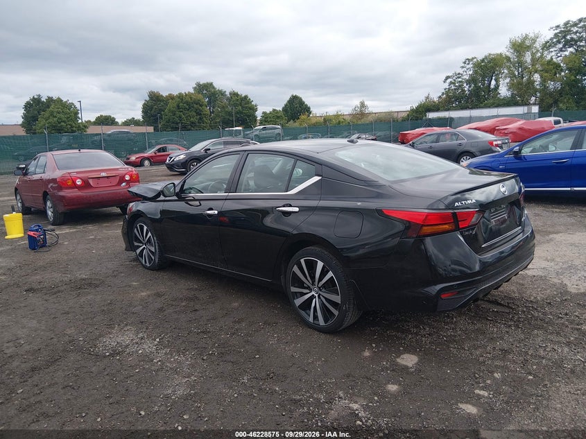 Vin: 1n4bl4fw9kn300330, lot: 46728563, nissan altima 2.5 platinum 20193