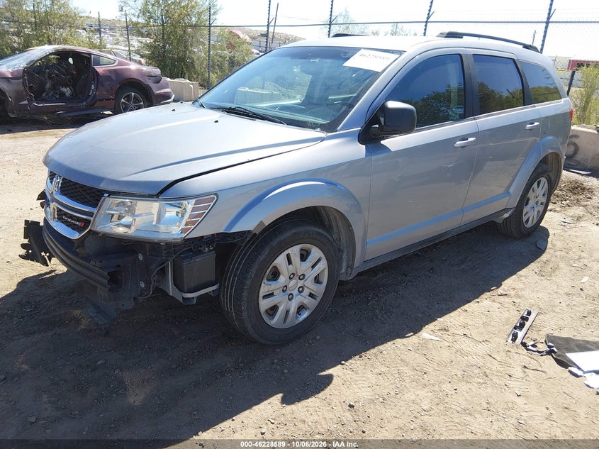 Vin: 3c4pdcab9gt182315, lot: 46728577, dodge journey se 20162