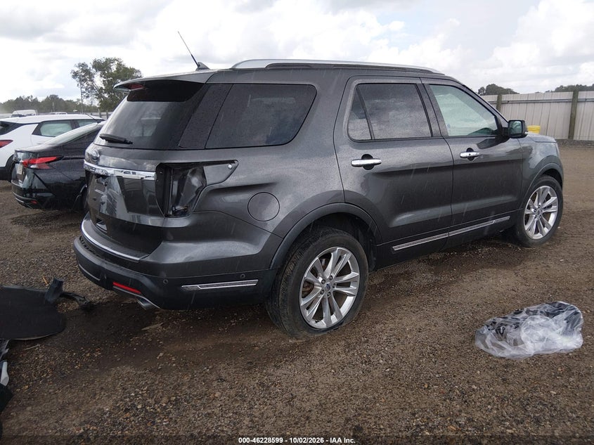 Vin: 1fm5k7f85jgc51865, lot: 46728587, ford explorer limited 20184