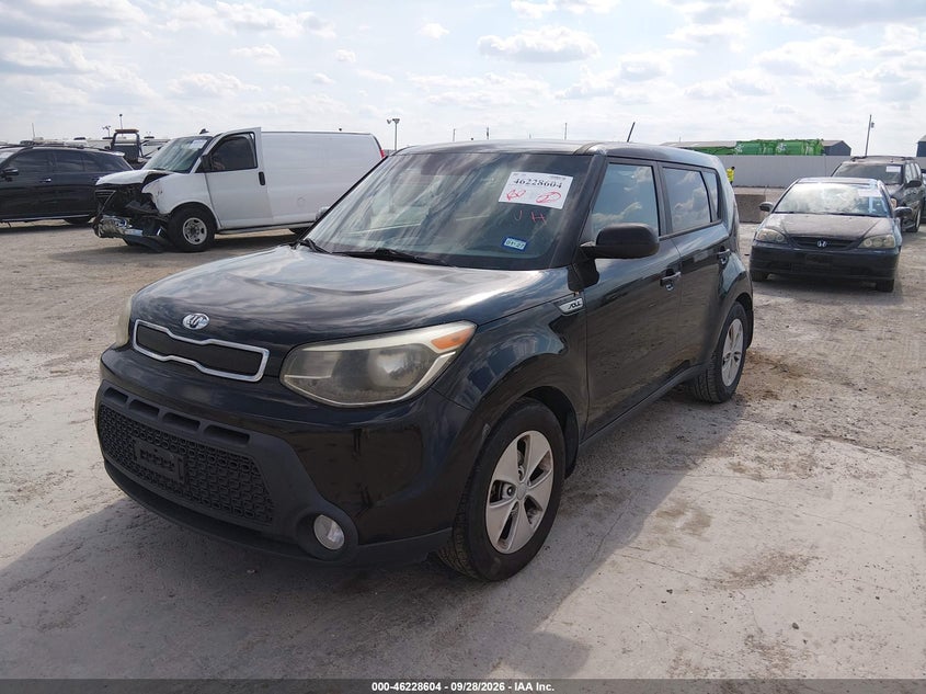 Vin: kndjn2a25f7171957, lot: 46728592, kia soul 20152