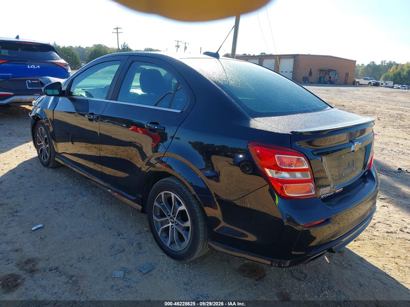 Vin: 1g1jd5sb4h4144670, lot: 46728614, chevrolet sonic lt auto 20173