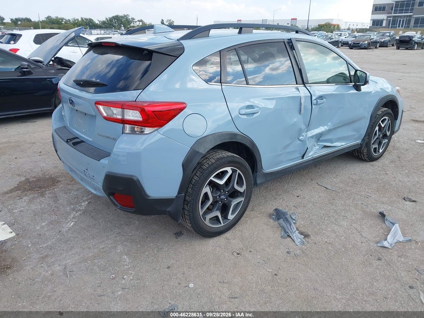 Vin: jf2gtamc6k8349878, lot: 46728619, subaru crosstrek 2.0i limited 20194
