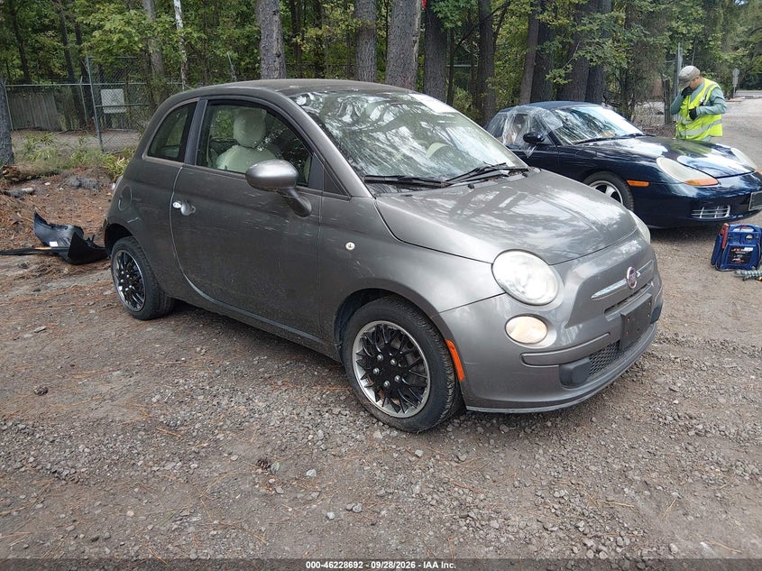 FIAT 500 2012 VIN 3C3CFFAR0CT306378