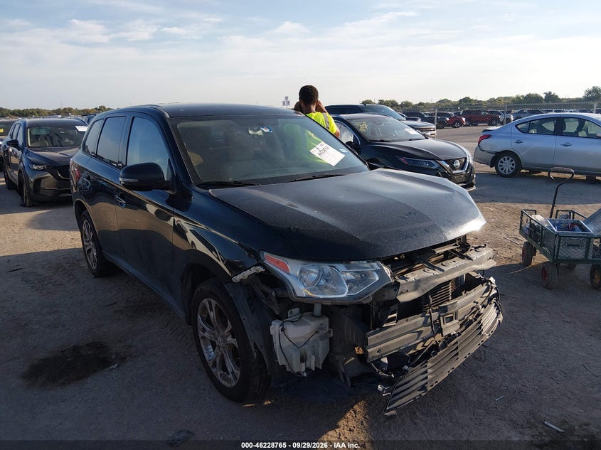 Vin: ja4ad3a38ez013563, lot: 46728753, mitsubishi outlander se 20141