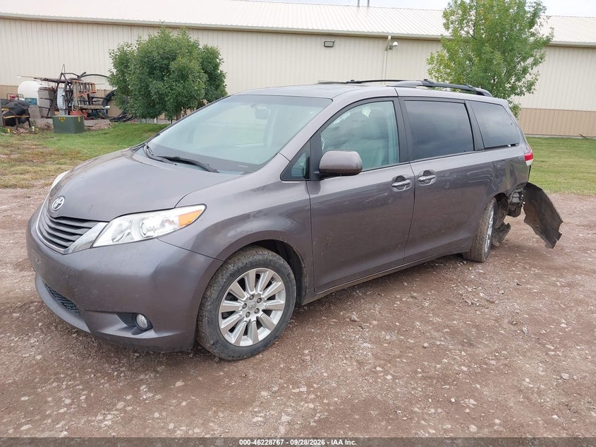 Vin: 5tddk3dc9es091193, lot: 46728755, toyota sienna xle 7 passenger 20142