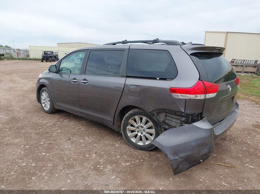 Vin: 5tddk3dc9es091193, lot: 46728755, toyota sienna xle 7 passenger 20143