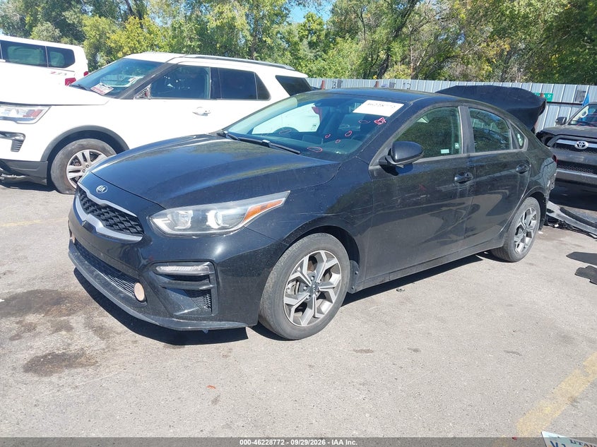 Vin: 3kpf24ad1ke058755, lot: 46728760, kia forte lxs 20192