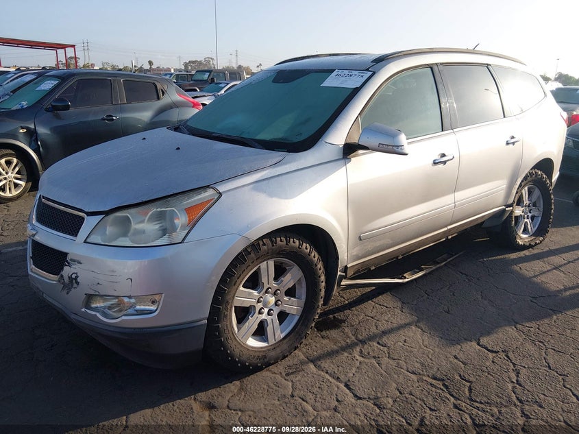Vin: 1gnkrged7bj162800, lot: 46728763, chevrolet traverse 1lt 20112