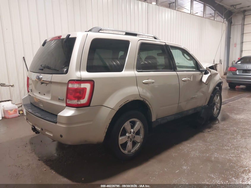 Vin: 1fmcu9eg1cka58182, lot: 46728783, ford escape limited 20124
