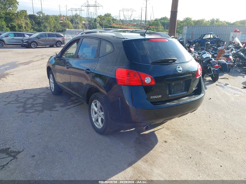 NISSAN ROGUE 2008 VIN JN8AS58V78W133623