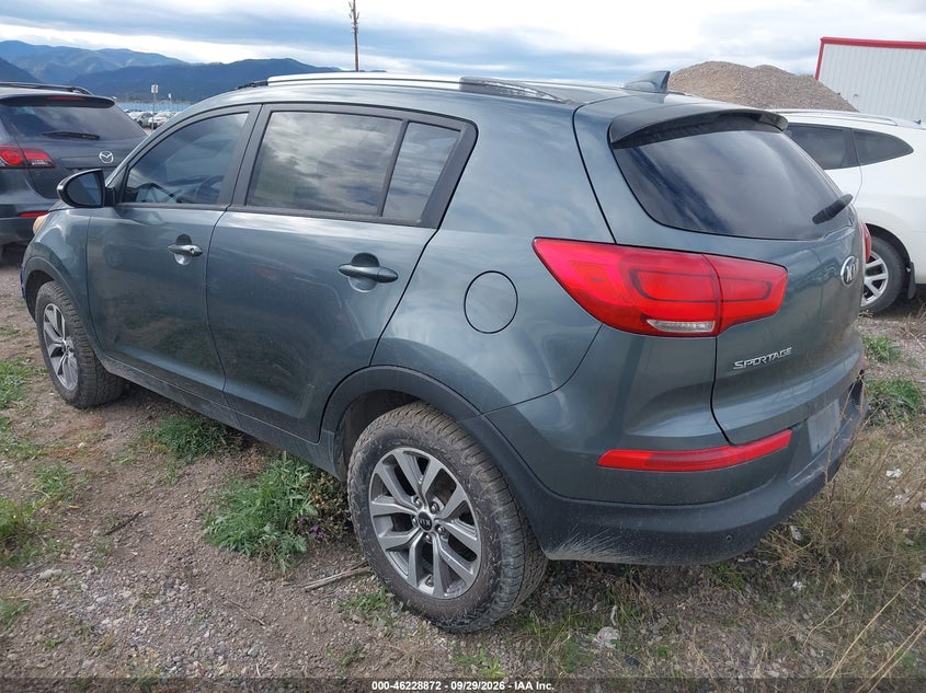 Vin: kndpb3ac3e7581754, lot: 46728860, kia sportage lx 20143