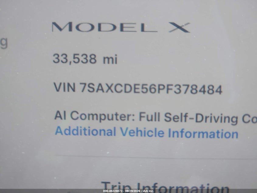TESLA MODEL X - zdjęcie 7