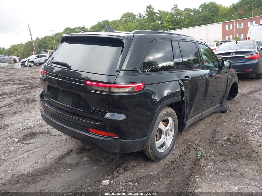 Vin: 1c4rjhbg3pc508100, lot: 46728868, jeep grand cherokee limited 4x4 20234