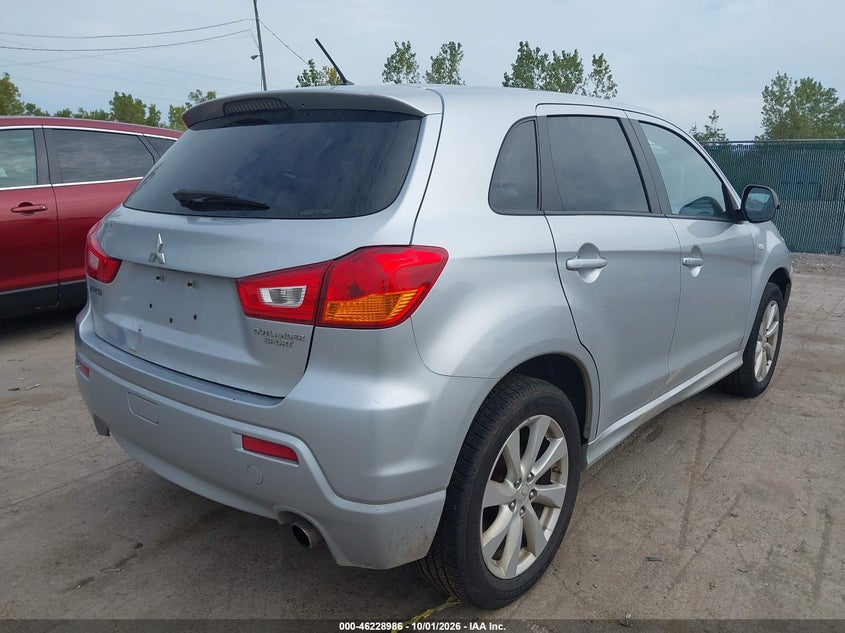 MITSUBISHI OUTLANDER SPORT 2012 VIN JA4AR4AU3CZ001527