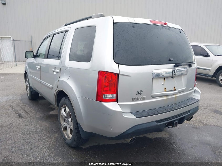 Vin: 5fnyf4h48cb086521, lot: 46728991, honda pilot ex 20123