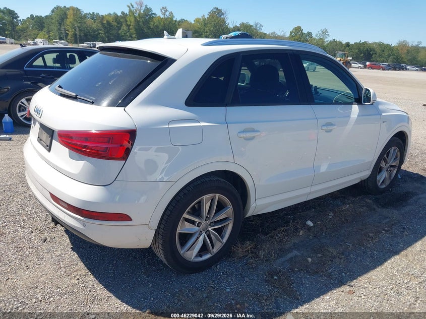 Vin: wa1bccfs0jr023652, lot: 46729030, audi q3 2.0t premium/2.0t sport premium 20184