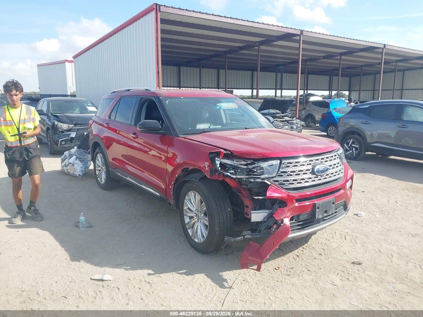Vin: 1fmsk7fhxmgb42938, lot: 46729123, ford explorer limited 20211