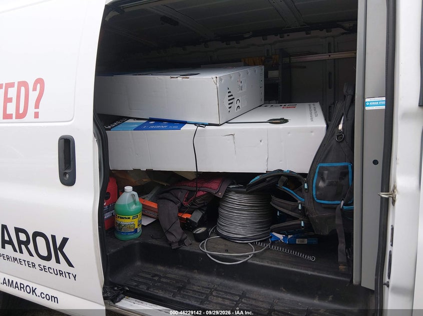 Vin: 1gcwgbf71m1166825, lot: 46729130, chevrolet express cargo rwd 2500 extended wheelbase wt 20213