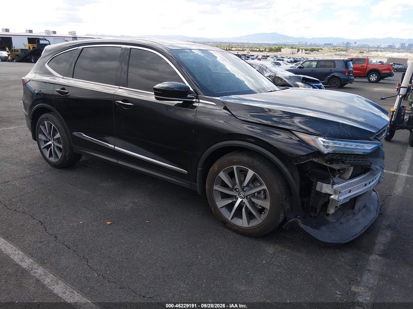 Vin: 5j8ye1h40sl016879, lot: 46729179, acura mdx technology package 20251
