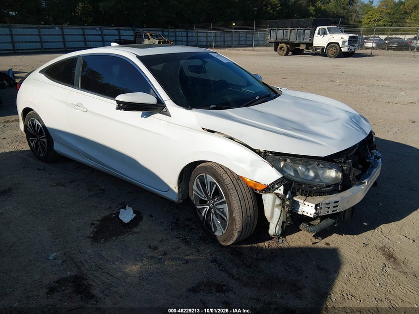 Vin: 2hgfc3b7xhh351715, lot: 46729201, honda civic ex-l 20171