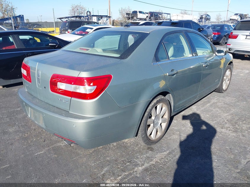 LINCOLN MKZ 2009 VIN 3LNHM26T29R605067