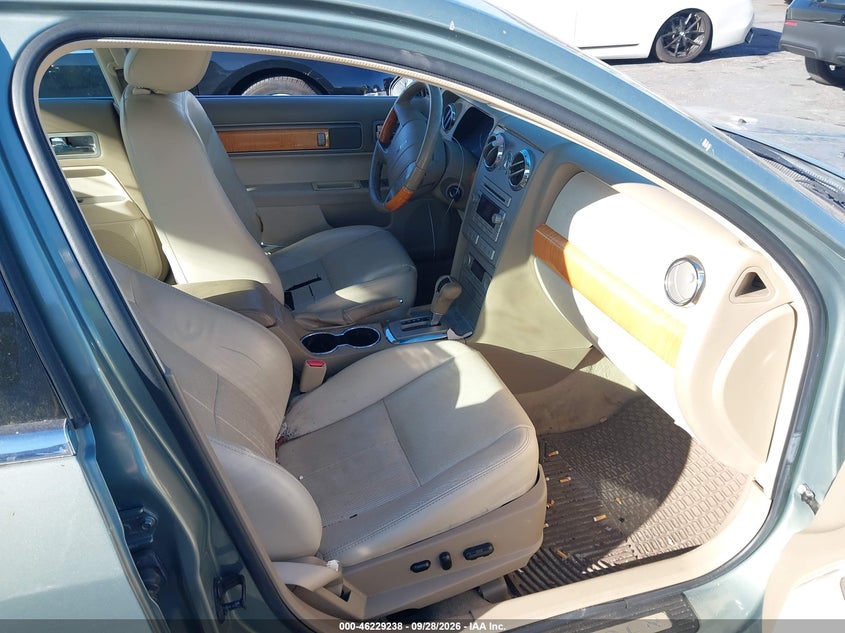LINCOLN MKZ 2009 VIN 3LNHM26T29R605067