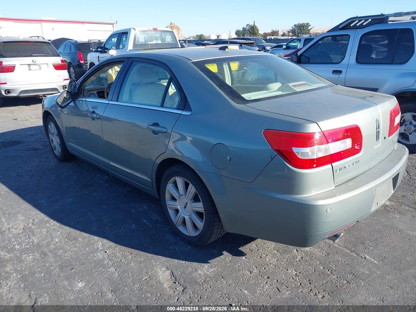 2009 LINCOLN MKZ auction photo 3