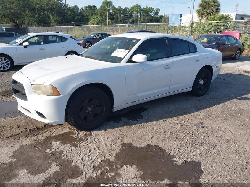 Vin: 2b3cl1ct9bh545839, lot: 46729228, dodge charger police 20112