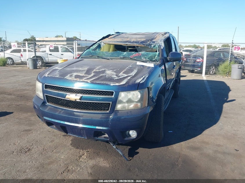 2007 Chevrolet Tahoe Lt, All Over, IAAI, VIN 1GNFC13J17R385724 — photo 2