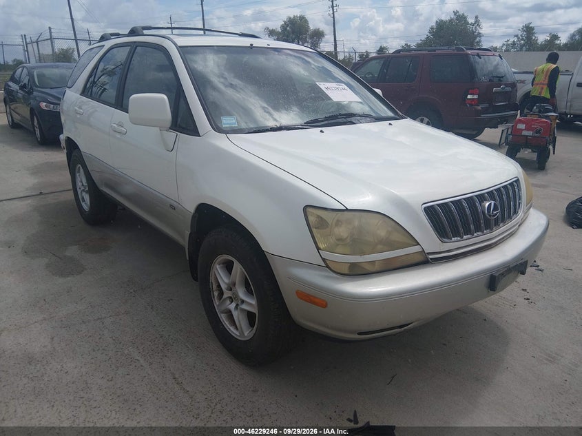 2001 Lexus Rx 300, Wear, IAAI, VIN JTJGF10U010107506