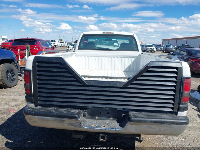DODGE RAM 2500 1999 VIN 3B7KC26W1XM531187