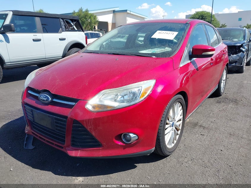 Vin: 1fahp3m20cl415744, lot: 46729260, ford focus sel 20122