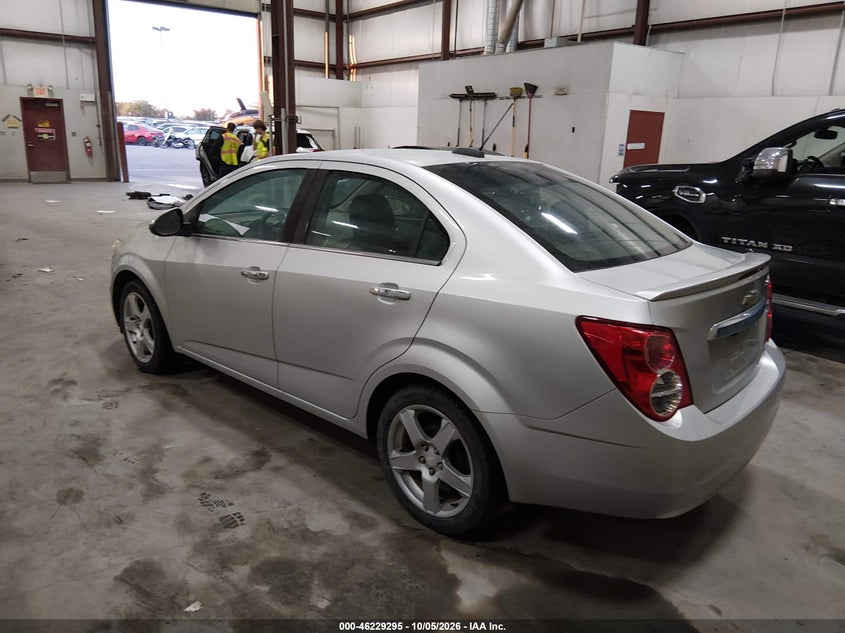 Vin: 1g1je5sb5f4208676, lot: 46729283, chevrolet sonic ltz auto 20153