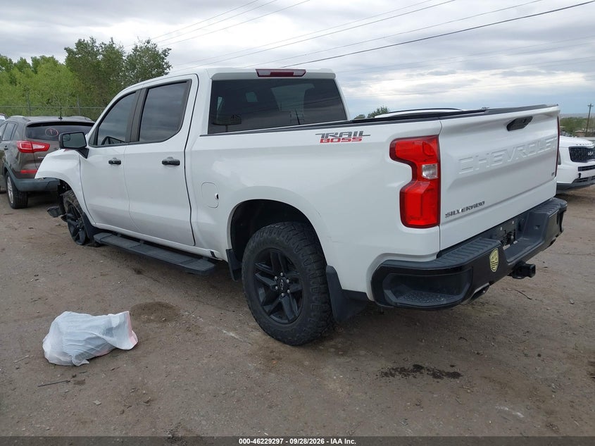 Vin: 1gcpyfed5nz117534, lot: 46729285, chevrolet silverado 1500 ltd lt trail boss 20223