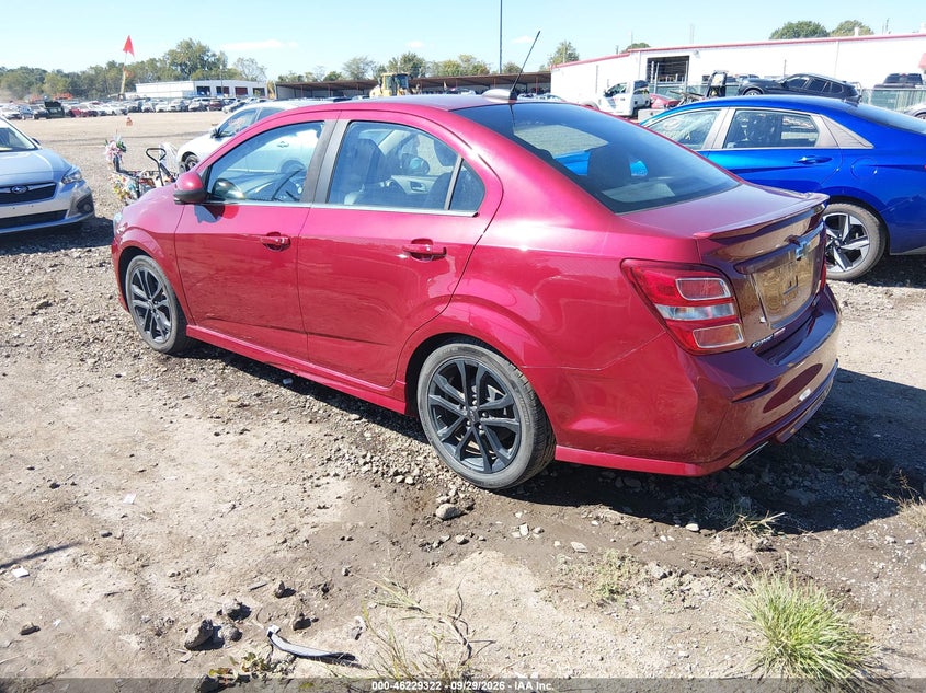 Vin: 1g1jf5sb8j4134143, lot: 46729310, chevrolet sonic premier auto 20183