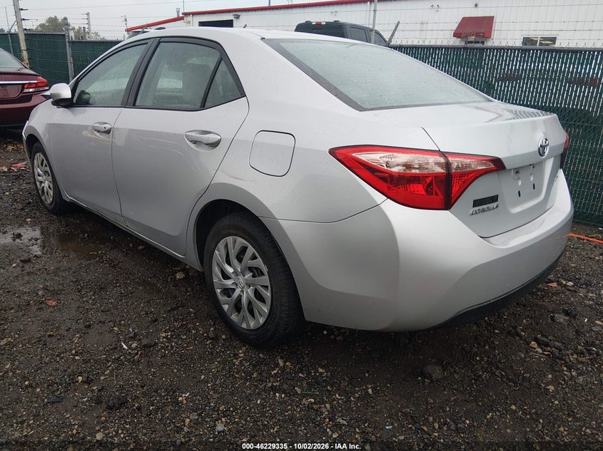 Vin: 2t1burhe6jc091087, lot: 46729323, toyota corolla le 20183