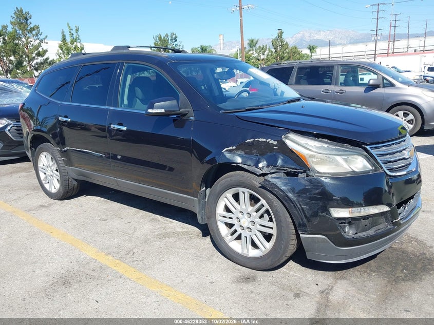 Vin: 1gnkrgkd1fj210690, lot: 46729341, chevrolet traverse 1lt 20151