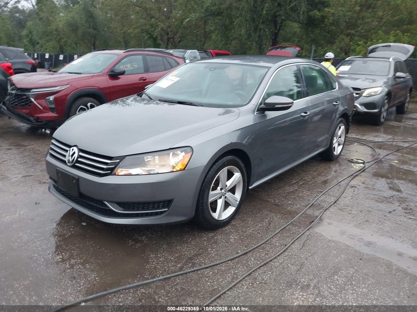Vin: 1vwbh7a3xcc086923, lot: 46729357, volkswagen passat 2.5l se 20122