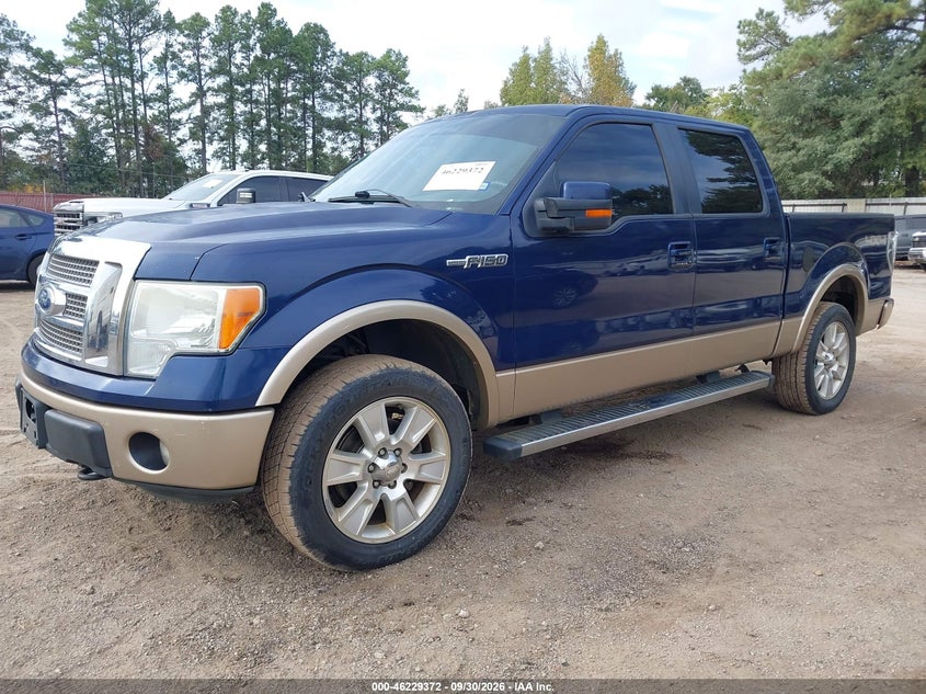 Vin: 1ftfw1ef6ckd34991, lot: 46729360, ford f-150 lariat 20122