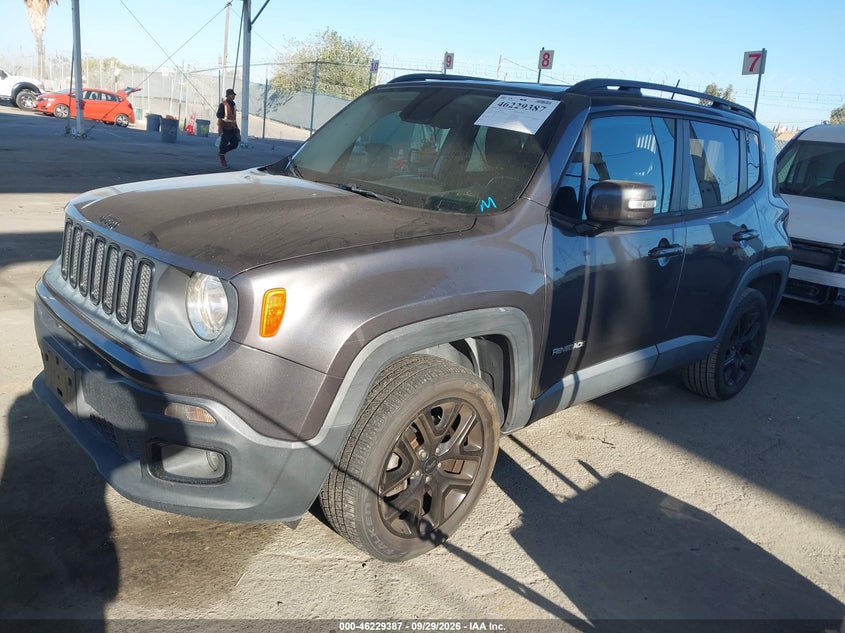 Vin: zaccjbbt5gpc85988, lot: 46729375, jeep renegade justice 20162