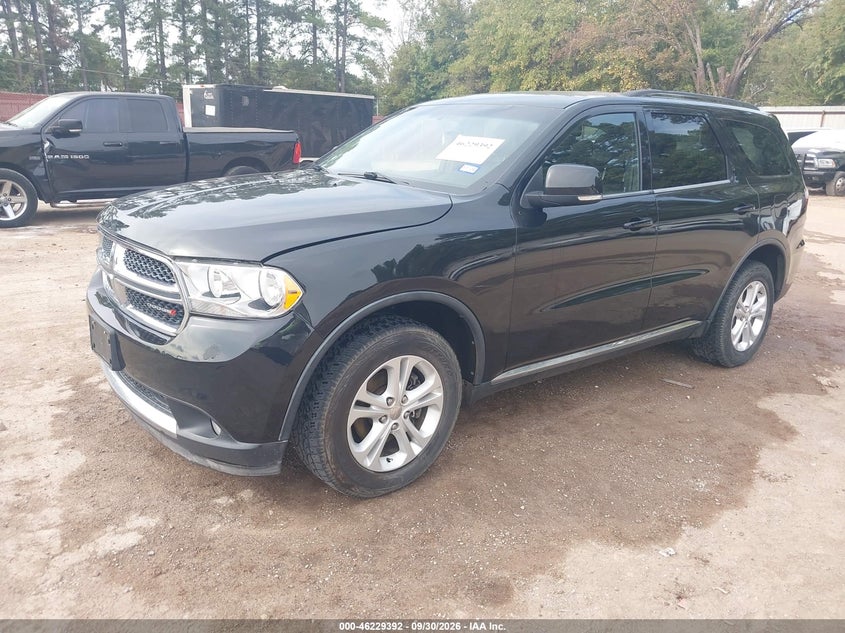 Vin: 1c4rdhdg6cc257393, lot: 46729380, dodge durango crew 20122
