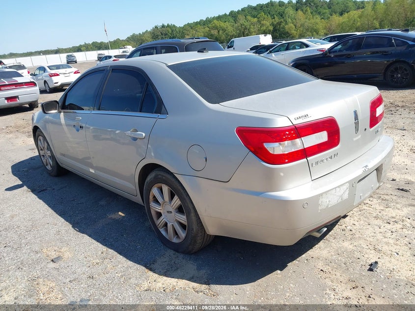 2008 LINCOLN MKZ auction photo 3