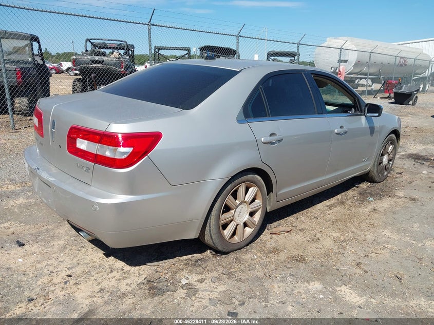 2008 LINCOLN MKZ auction photo 4