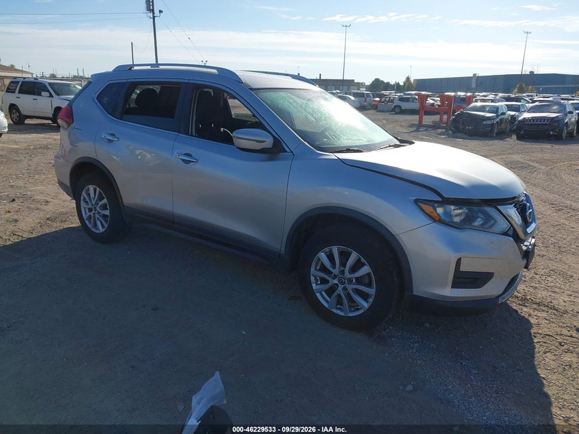2017 Nissan Rogue Sv, Левый перёд, IAAI, VIN KNMAT2MV0HP542506