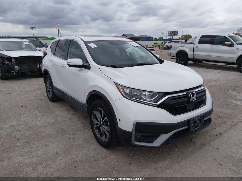 Vin: 2hkrw2h55nh616093, lot: 46729536, honda cr-v awd ex 20221