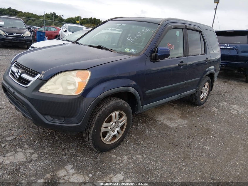 HONDA CR-V 2004 VIN SHSRD78824U233019